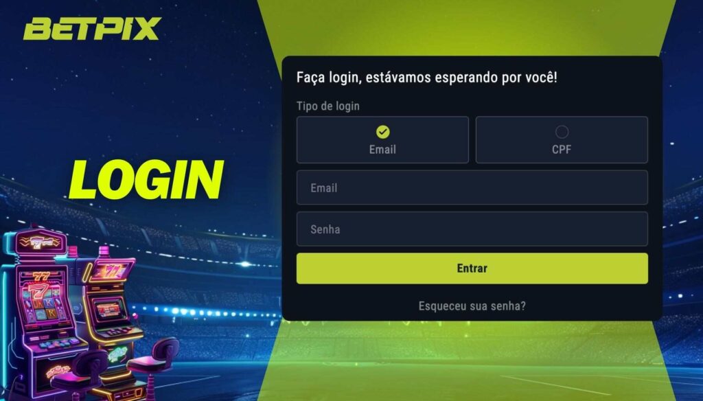 Como fazer login na Betpix Brasil guia