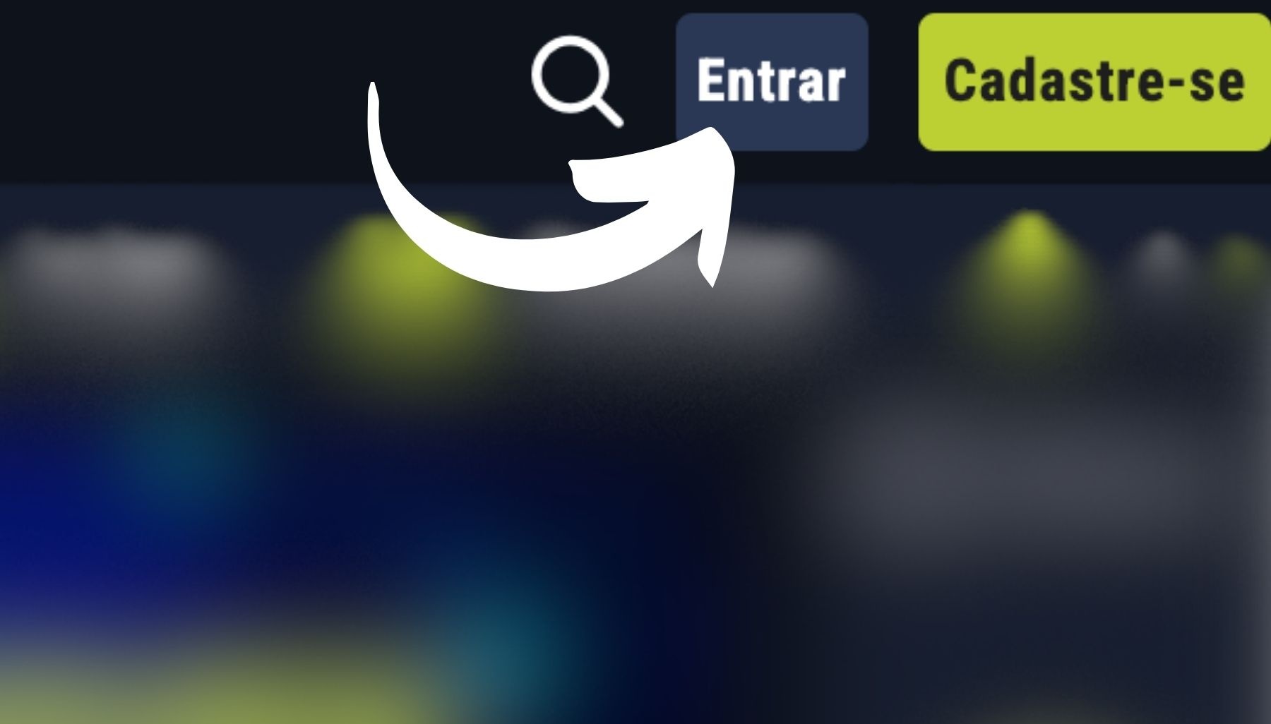 Betpix Brasil clique em entrar login guia